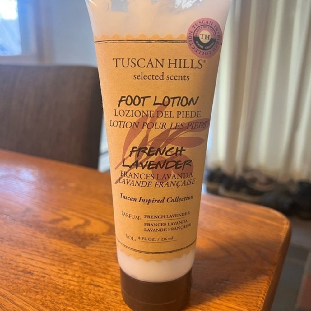 Tuscan Hills French Lavender Foot Lotion